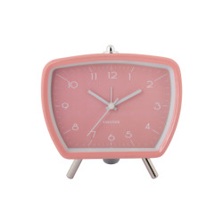 Karlsson wekker candy circus retro flamingo pink