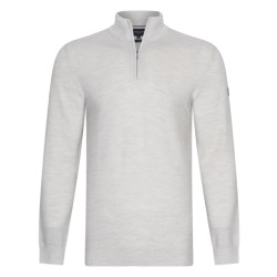 Cavallaro Merino half zip pullover truien 118245001