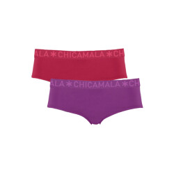 Muchachomalo Dames 2-pack hipster effen