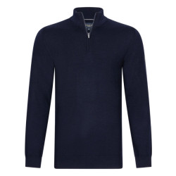 Cavallaro Merino half zip pullover truien 118245001