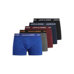 Jack & Jones Heren plus size boxershorts trunks jacblack friday multicolour 5-pack