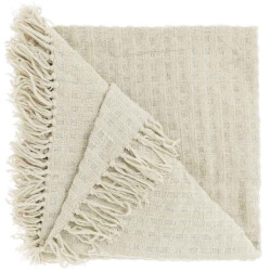 Unique Living plaid verlin dove white -130x180cm