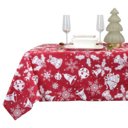 Unique Living tafelkleed hein 150x250cm red