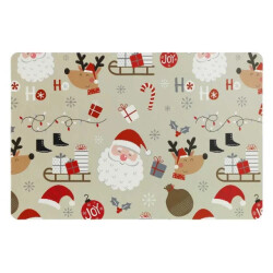 Unique Living placemats present sand 43,5x28,5cm