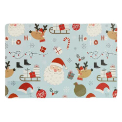 Unique Living placemats present blue 43,5x28,5cm