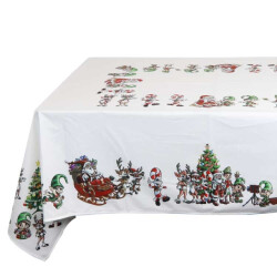 Unique Living tafelkleed natale 140x250cm dessin 3