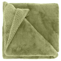 Unique Living plaid torvah tea green -150x200cm