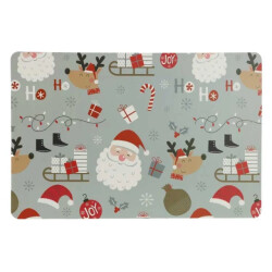 Unique Living placemats present dark grey 43,5x28,5cm