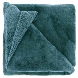 Unique Living plaid torvah jeans blue -150x200cm