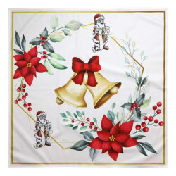 Unique Living tafelkleed natale 85x85cm dessin 2