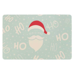 Unique Living placemat hohoho 30x45cm blue