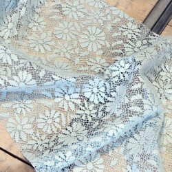 Unique Living tafelloper foam unique outdoor 45x150cm starlight