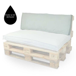 Unique Living | palletkussen luana | outdoor collectie | grijs/groen | 40x120cm