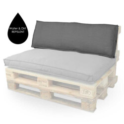Unique Living | palletkussen luana | outdoor collectie | donker | 40x120cm