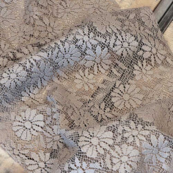 Unique Living tafelloper foam unique outdoor 45x150cm pebble