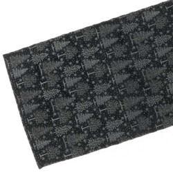 Unique Living | tafelloper siri 45x150cm black