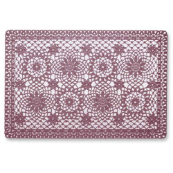 Unique Living | placemat floral | rechthoekig | polyester | | 30x45cm