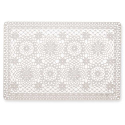 Unique Living | placemat floral | rechthoekig | polyester | | 30x45cm