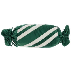 Unique Living sierkussen candy dark green 31x31x14cm