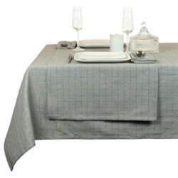 Unique Living | tafelkleed tyra 150x250cm grey