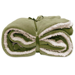 Unique Living plaid lars tea green -150x200cm
