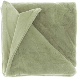 Unique Living plaid klaas tea green -150x200cm