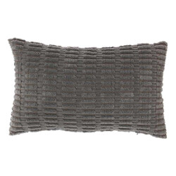 Unique Living sierkussen cedro dark grey -30x50cm