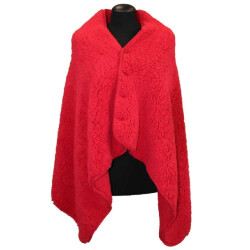 Unique Living plaid nox red -75x150cm