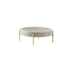Light & Living schaal op voet elsemiek 27x27x9 -