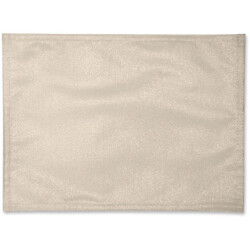 Unique Living | placemat glitter | rechthoekig | polyester | off-white | 30x45cm