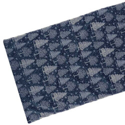 Unique Living | tafelloper siri 45x150cm dark blue