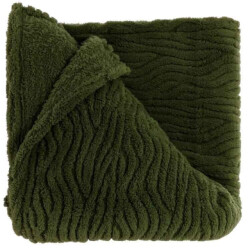 Unique Living plaid clio winter green -150x200cm