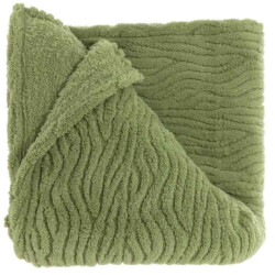 Unique Living plaid clio tea green -150x200cm