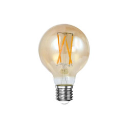 Hoyz lichtbron led [g70] filament bol Ø7 amberkleurig glas