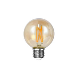 Hoyz lichtbron led [g60] filament bol Ø6 amberkleurig glas