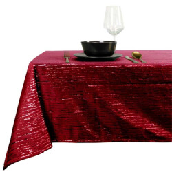 Unique Living | tafelkleed bobby 150x200cm red