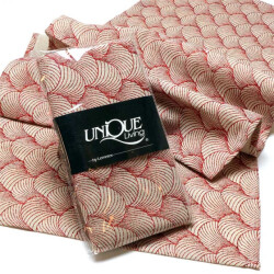 Unique Living | tafelloper linna 45x150cm red