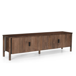 Livingfurn tv meubel beaunan 210x56x43 cm mangohout