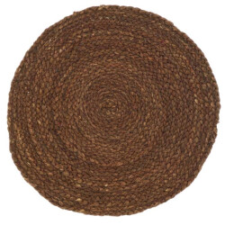 Unique Living placemat rana 40cm Ø coconut