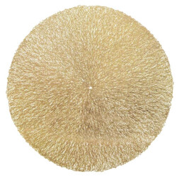 Unique Living placemat ciara 38cm Ø gold