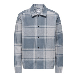 Only & Sons Onsmace ls check overshirt dessin