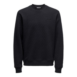 Only & Sons Onsadler reg quilt crew neck sweat -