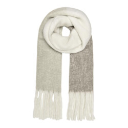 Only Onlbonnie life long fringed scarf c licht