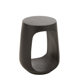 J-Line bijzettafel pod gerecycleerd hout 35x35x46cm