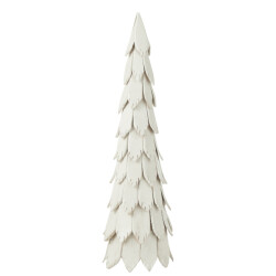 J-Line kerstboom stukken hout large 37x37x120cm