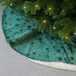 Unique Living kerstboomrok britt dark green