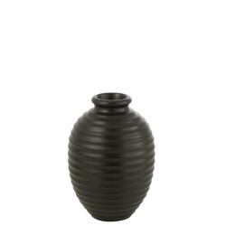 J-Line bloempot ovaal terracotta small 35x35x52cm