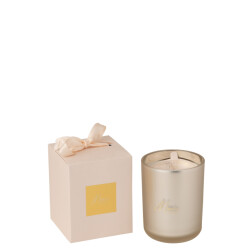 J-Line geurkaars merci small 65uur 10.5x10.5x14cm
