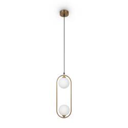 Maytoni hanglamp ring messing Ø12