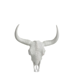 J-Line schedel hangend ibiza polyresin 15x42x45cm